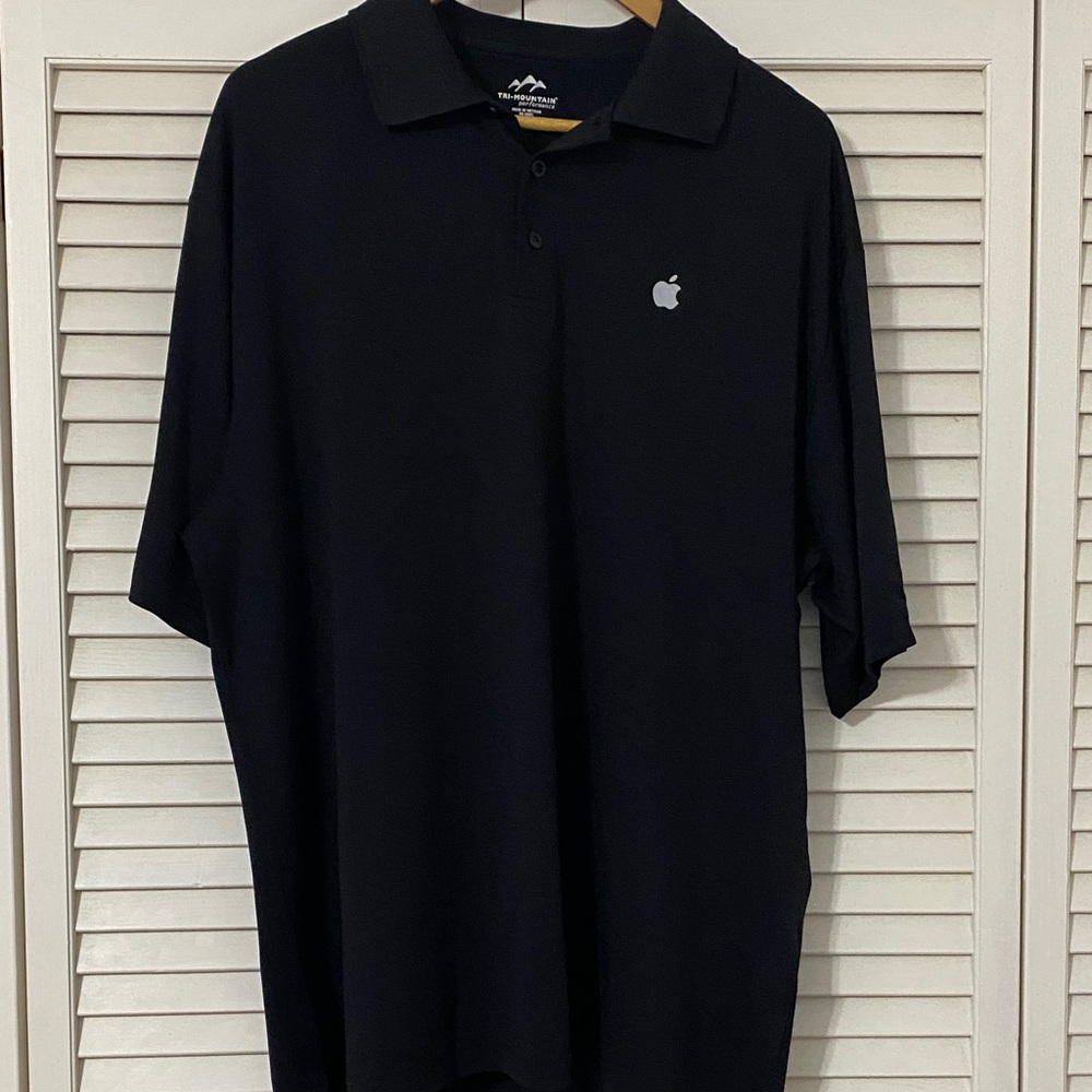 Apple Black Polo Shirt